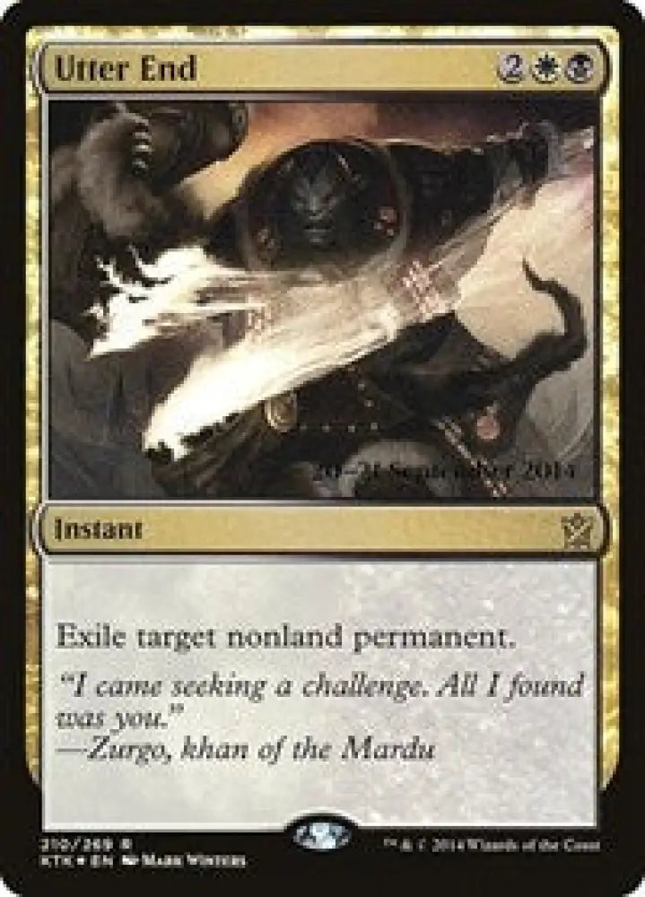 Utter End (210) [Prerelease Cards]