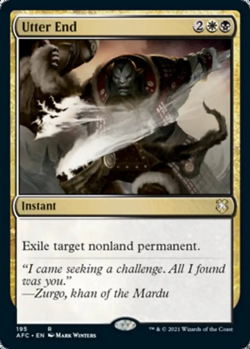 Utter End [Dungeons & Dragons: Adventures in the Forgotten Realms Commander] - MTG Single