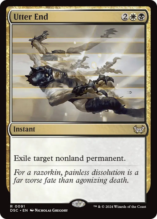 Utter End [Duskmourn: House of Horror Commander] - MTG Single