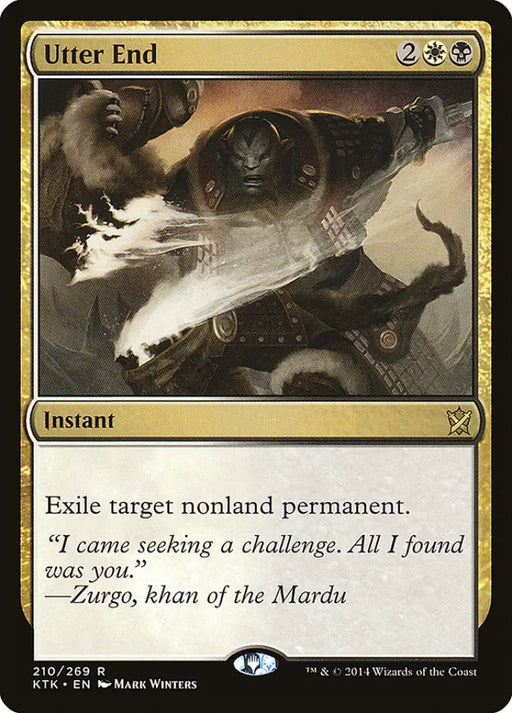 Utter End [Khans of Tarkir] - MTG Single