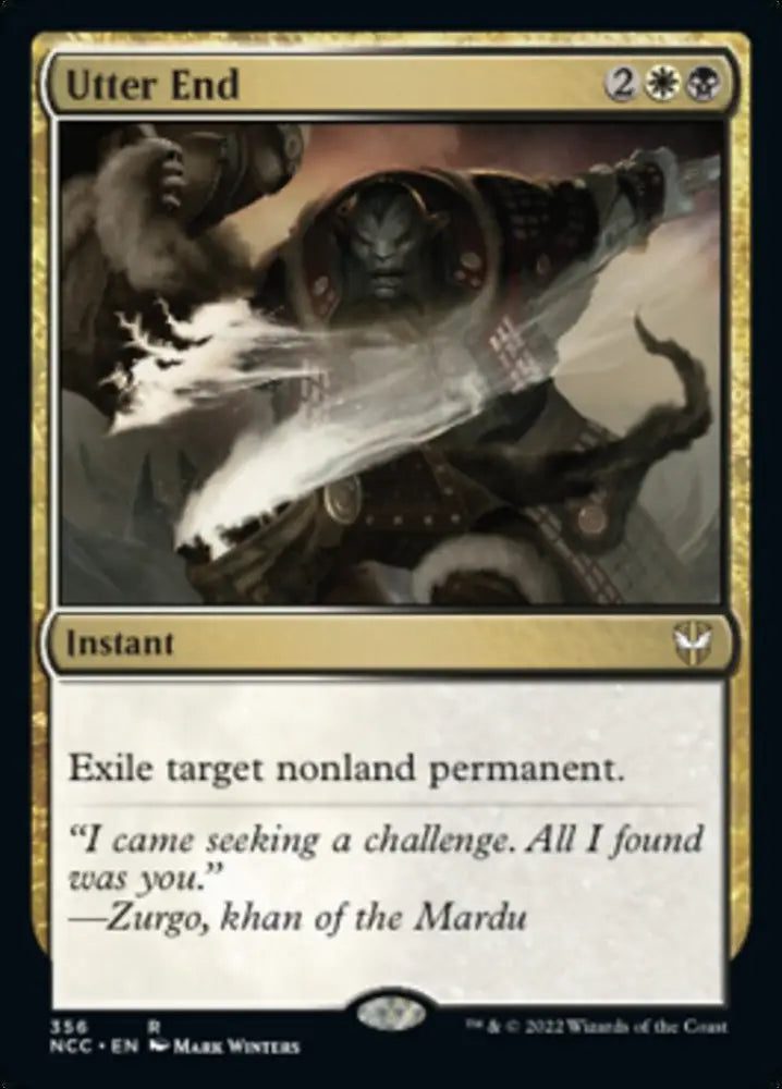Utter End [Streets of New Capenna Commander] - MTG Single