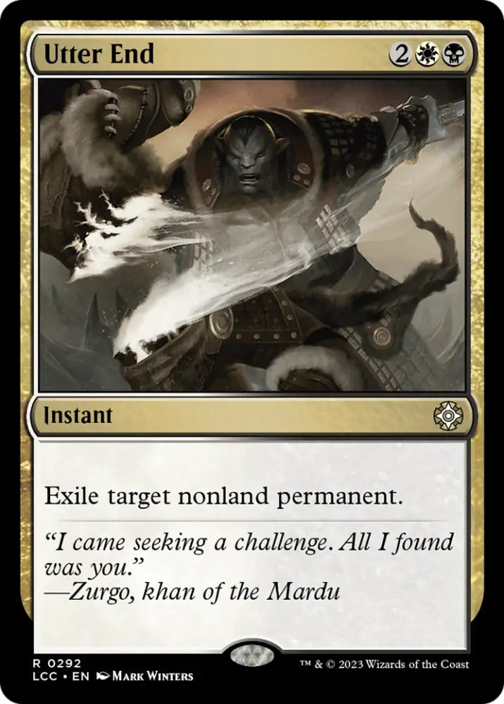 Utter End [The Lost Caverns of Ixalan Commander] - MTG Single