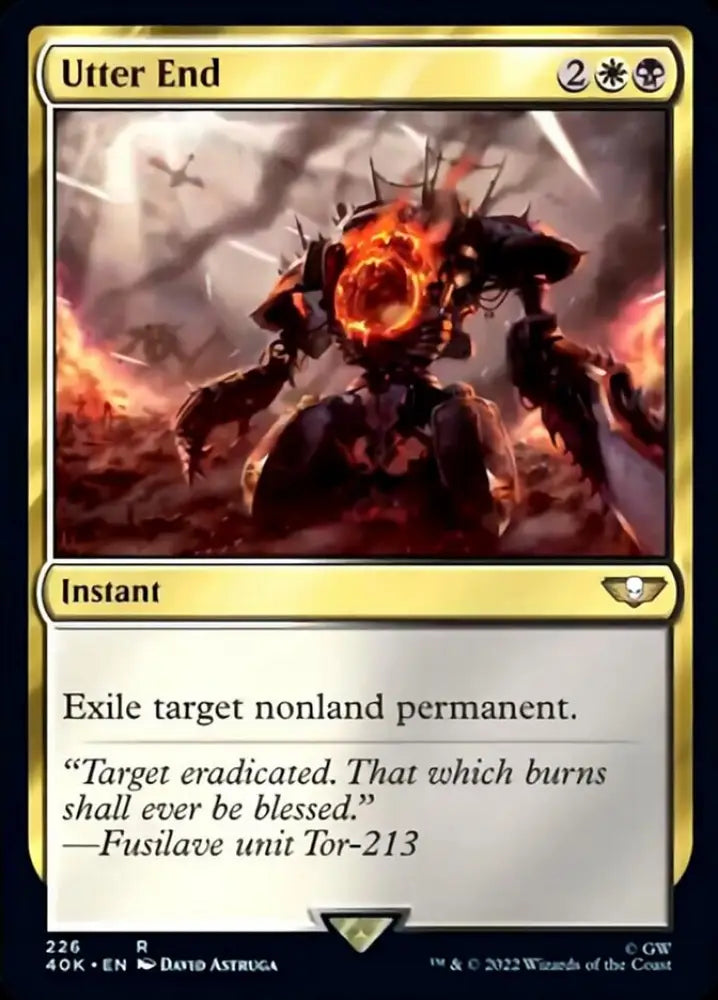 Utter End [Warhammer 40,000] - MTG Single