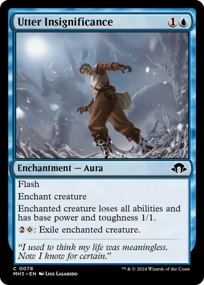 Utter Insignificance [Modern Horizons 3] - MTG Single