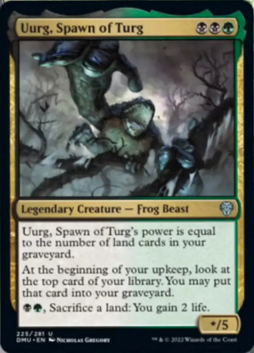 Uurg Spawn of Turg [Dominaria United] - MTG Single