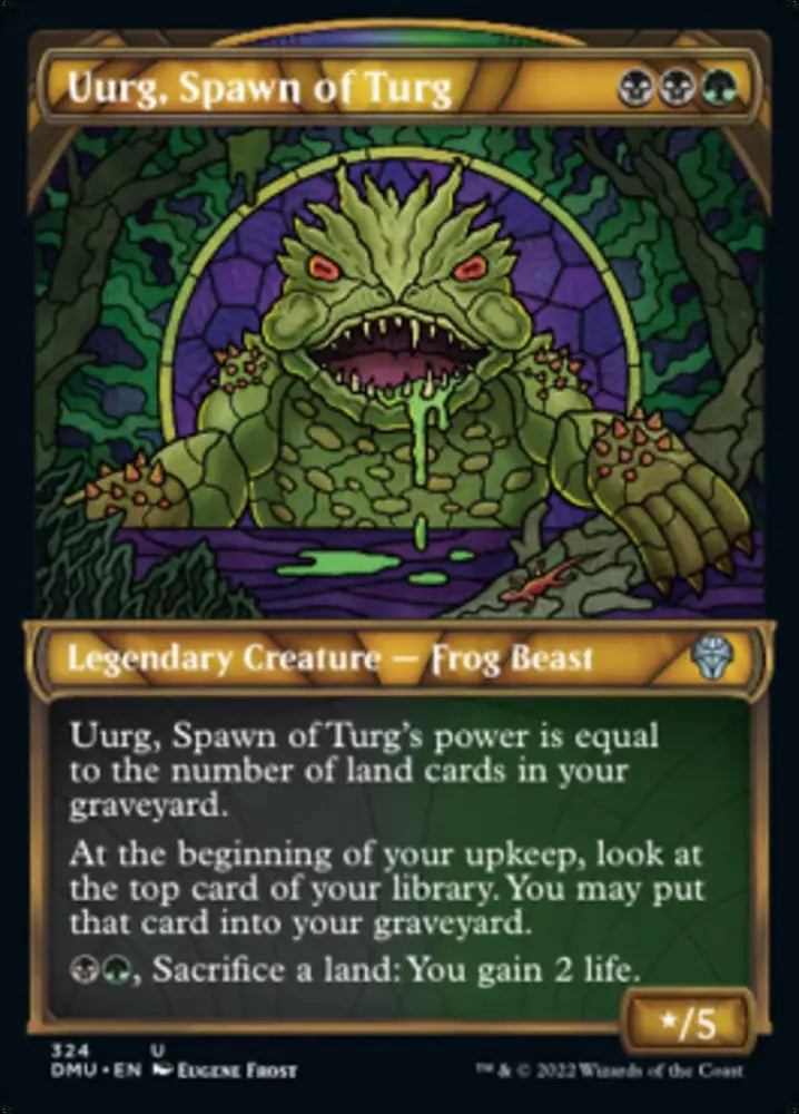 Uurg Spawn of Turg (Showcase) [Dominaria United] - MTG Single