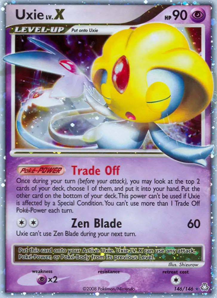Uxie LV.X (146/146) [Diamond & Pearl: Legends Awakened] - Pokemon Single