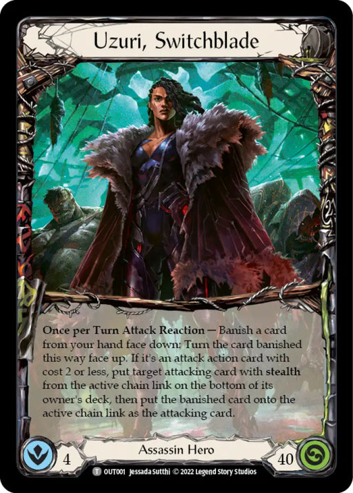 Uzuri Switchblade [Outsiders] - Flesh And Blood Single