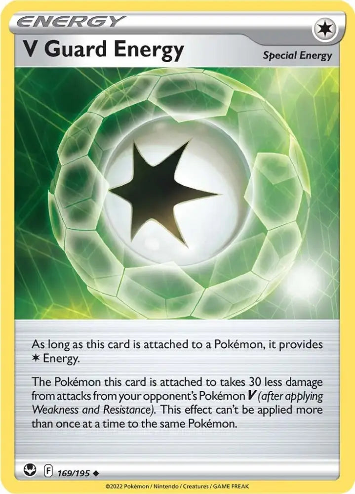 V Guard Energy (169/195) [Sword & Shield: Silver Tempest] - Pokemon Single