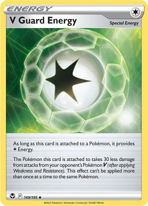 V Guard Energy (169/195) [Sword & Shield: Silver Tempest] - Pokemon Single