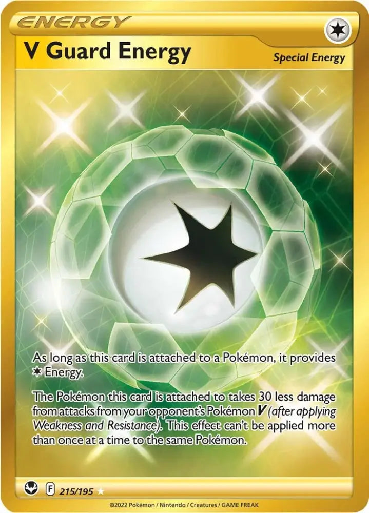 V Guard Energy (215/195) [Sword & Shield: Silver Tempest] - Pokemon Single
