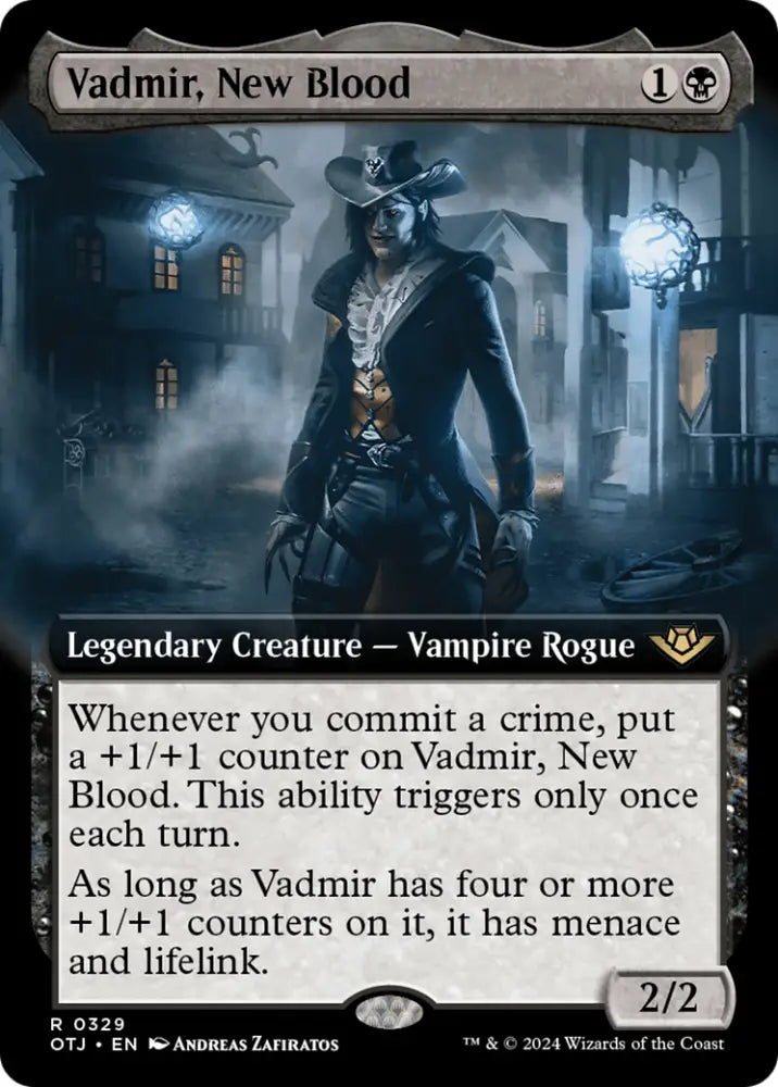 Vadmir New Blood (Extended Art) [Outlaws of Thunder Junction] - MTG Single