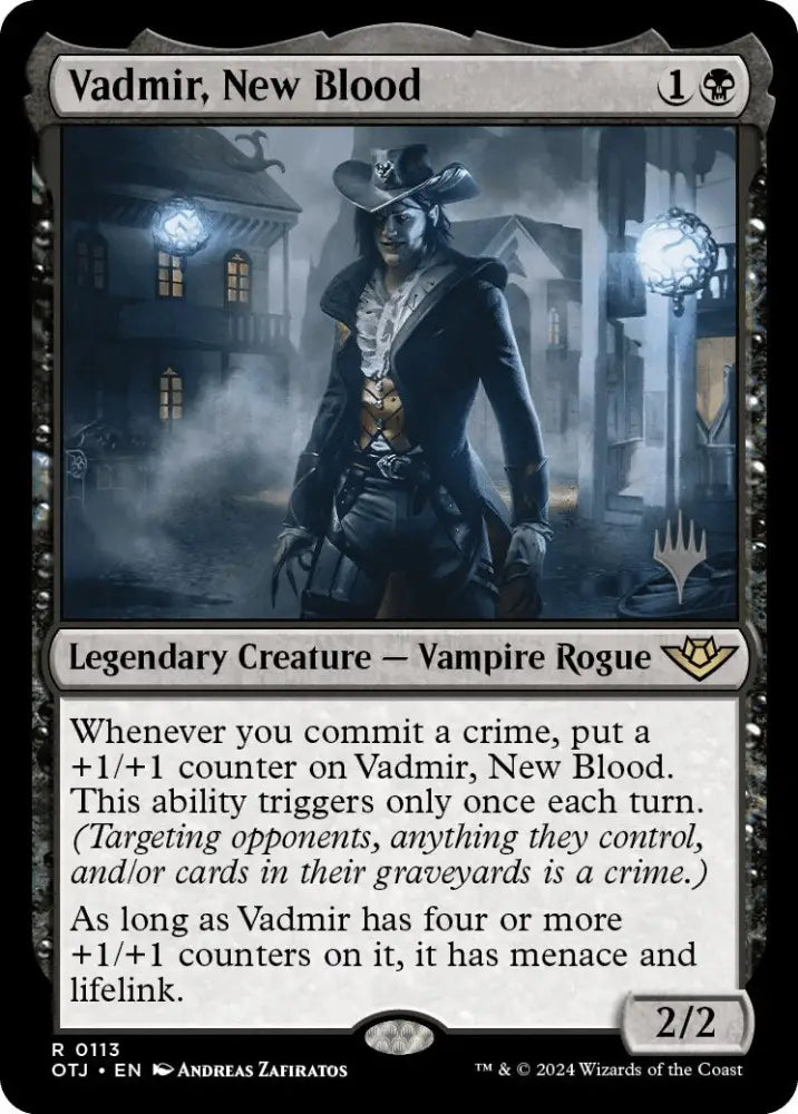 Vadmir New Blood (Promo Pack) [Outlaws of Thunder Junction Promos] - MTG Single