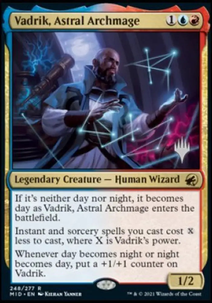 Vadrik Astral Archmage (Promo Pack) [Innistrad: Midnight Hunt Promos] - MTG Single