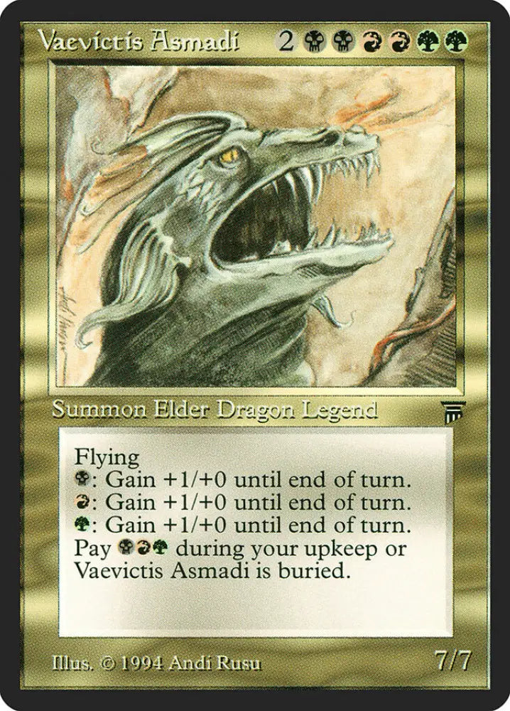 Vaevictis Asmadi [Legends] - MTG Single