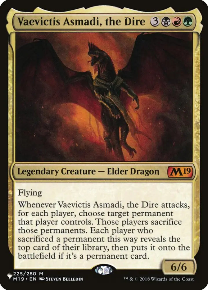 Vaevictis Asmadi the Dire [The List] - MTG Single