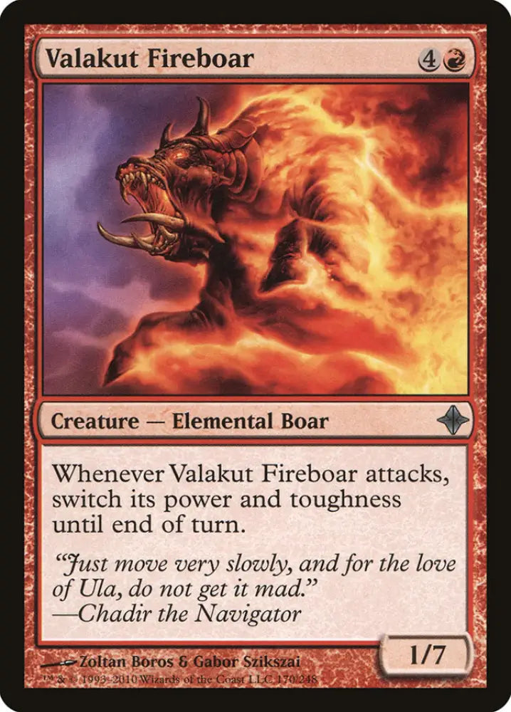 Valakut Fireboar [Rise of the Eldrazi] - MTG Single