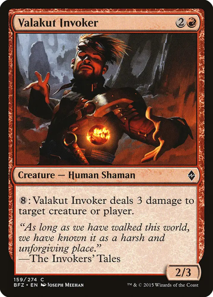 Valakut Invoker [Battle for Zendikar] - MTG Single