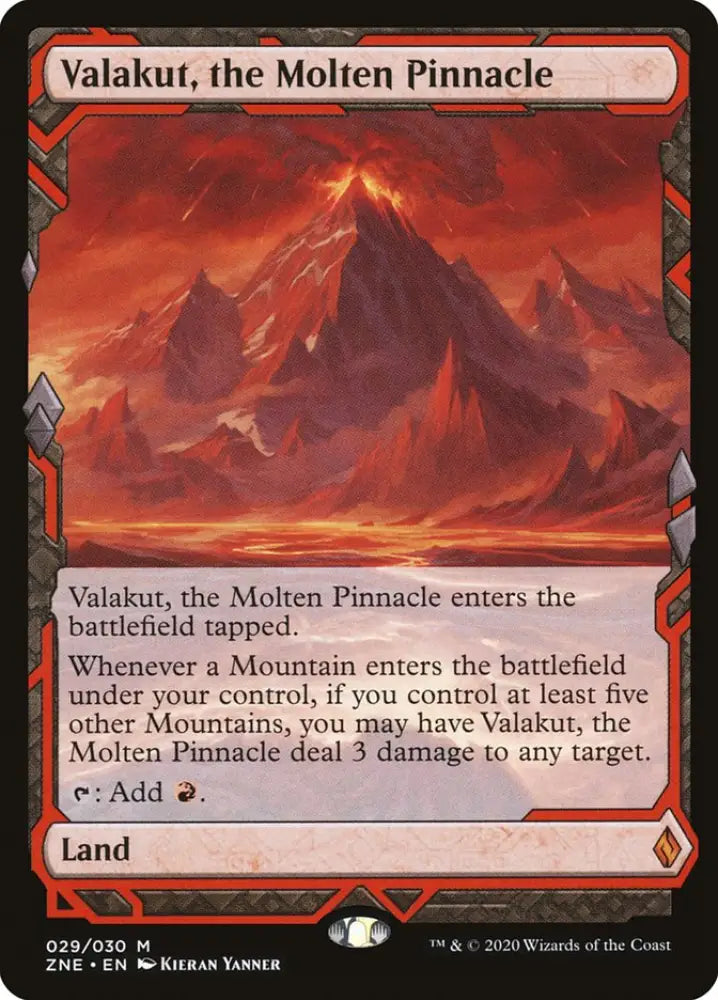 Valakut the Molten Pinnacle (Expeditions) [Zendikar Rising Expeditions] - MTG Single