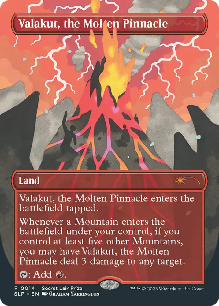 Valakut the Molten Pinnacle [Secret Lair Showdown] - MTG Single
