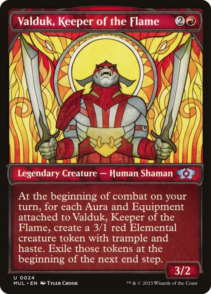 Valduk Keeper of the Flame [Multiverse Legends] - MTG Single
