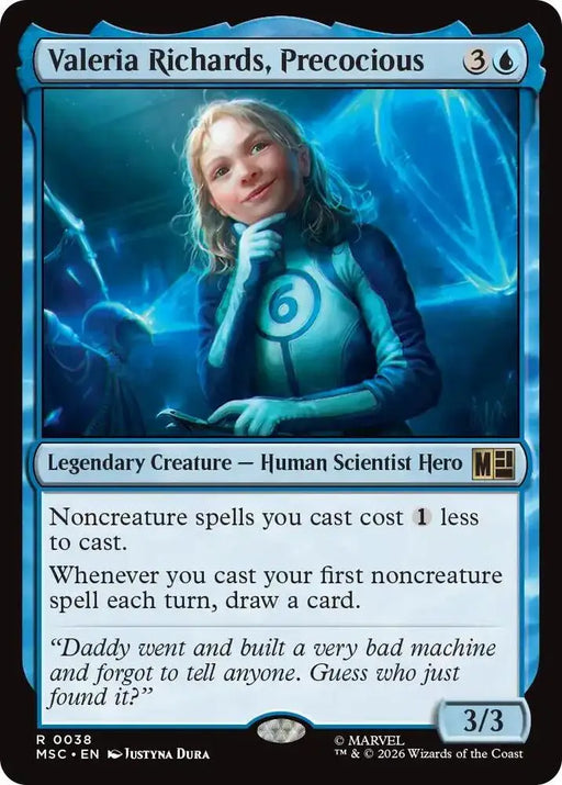 Valeria Richards, Precocious (38) [Marvel Super Heroes Commander]