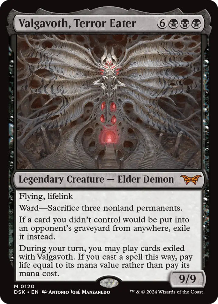 Valgavoth Terror Eater [Duskmourn: House of Horror] - MTG Single