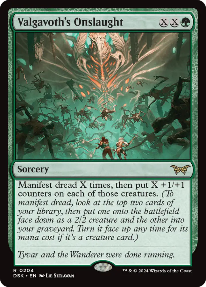 Valgavoth’s Onslaught [Duskmourn: House of Horror] - MTG Single