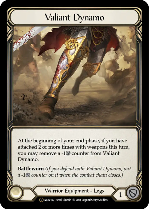 Valiant Dynamo [Monarch Unlimited] Unlimited Rainbow Foil - Flesh And Blood Single