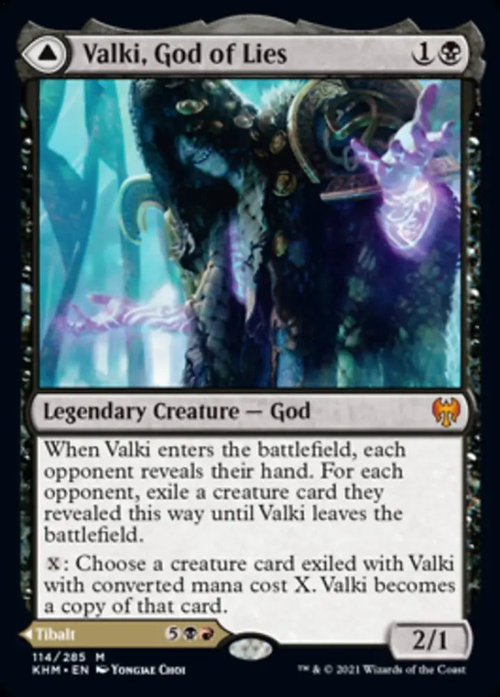 Valki God of Lies // Tibalt Cosmic Impostor [Kaldheim] - MTG Single