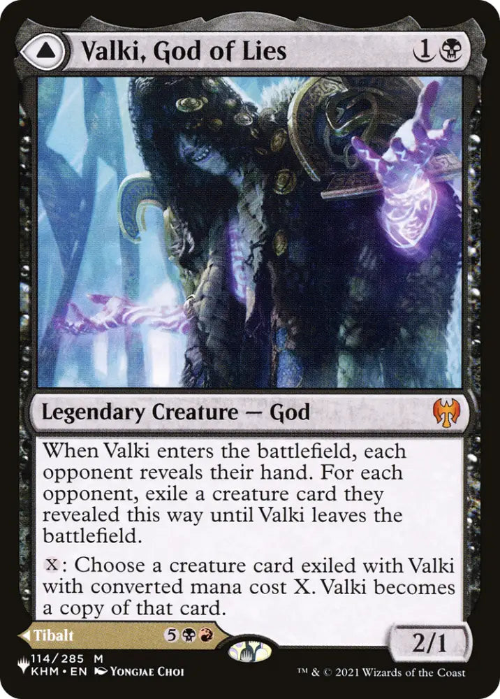 Valki God of Lies // Tibalt Cosmic Impostor [Secret Lair: From Cute to Brute] - MTG Single