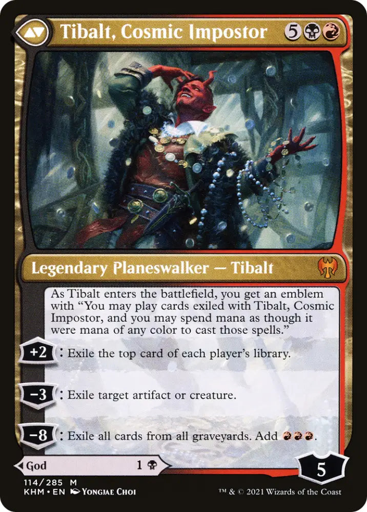 Valki God of Lies // Tibalt Cosmic Impostor [Secret Lair: From Cute to Brute] - MTG Single