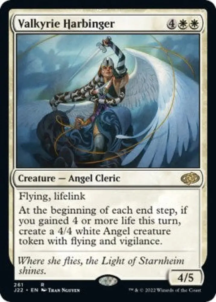 Valkyrie Harbinger [Jumpstart 2022] - MTG Single