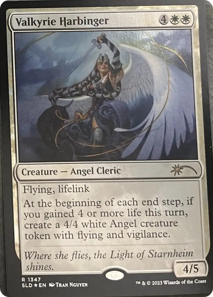 Valkyrie Harbinger [Secret Lair: Angels] - MTG Single