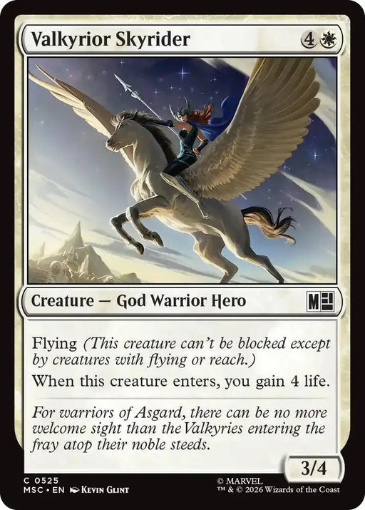 Valkyrior Skyrider (525) [Marvel Super Heroes Commander]
