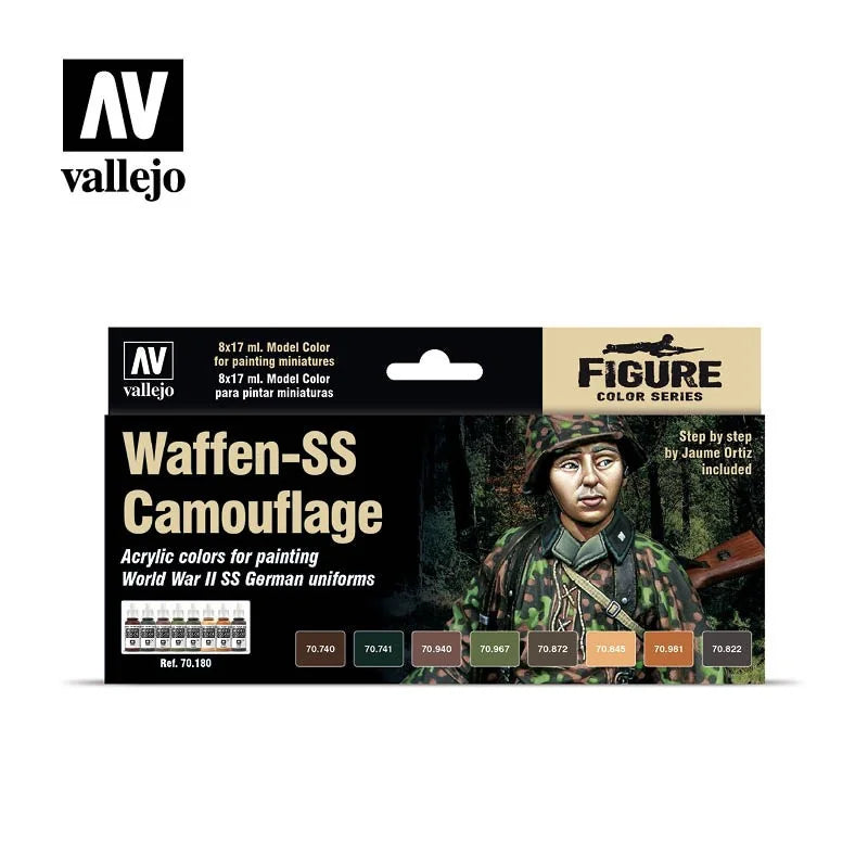 Vallejo: AFV Color Series Waffen SS Camouflage 8 x 17ml