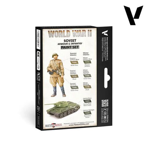Vallejo: AFV Color Series WWII Soviet Armour & Infantry - Vallejo