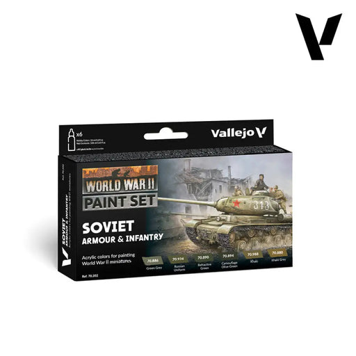 Vallejo: AFV Color Series WWII Soviet Armour & Infantry - Vallejo