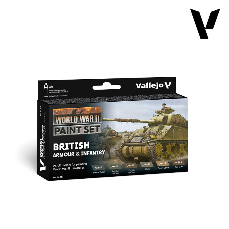 Vallejo: AFV Color Series WWII British Armour & Infantry