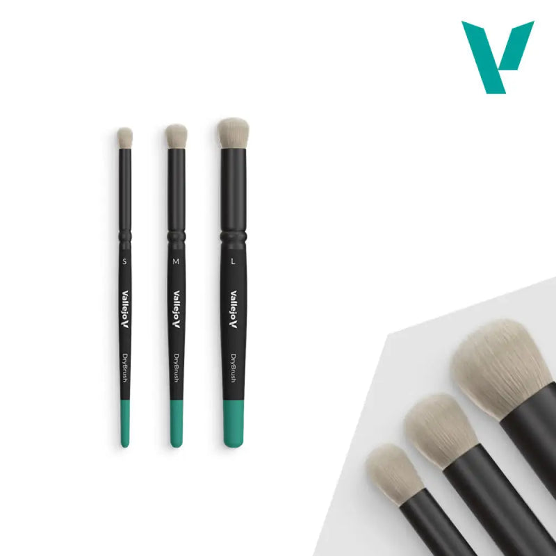 Vallejo: Brushes - Dry Brush Set - Vallejo