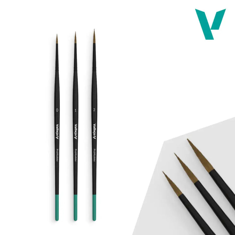 Vallejo: Brushes - Pro Modeler – Design Set - Vallejo
