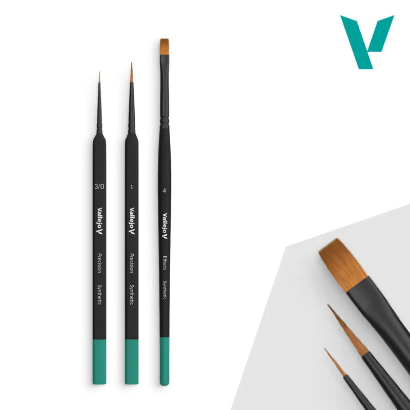Vallejo: Brushes - Starter Set - Vallejo