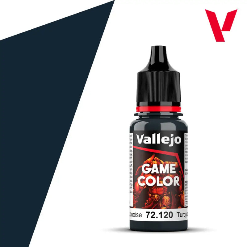 Vallejo Game Color: Abyssal Turquoise (18ml) - Vallejo