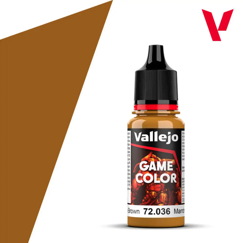 Vallejo Game Color: Bronze Brown (18ml) - Vallejo