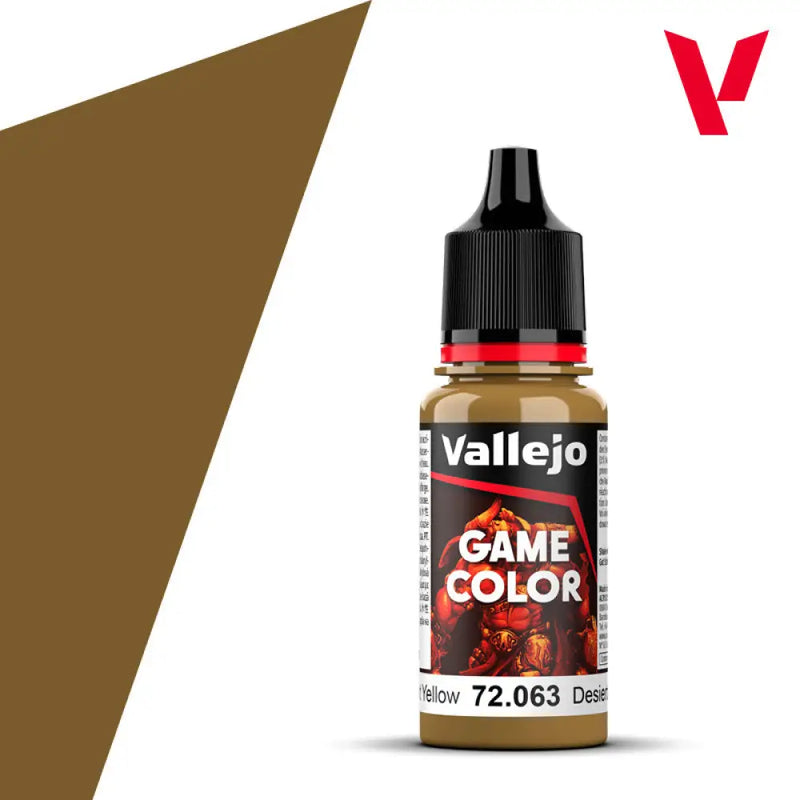 Vallejo Game Color: Desert Yellow (18ml) - Vallejo