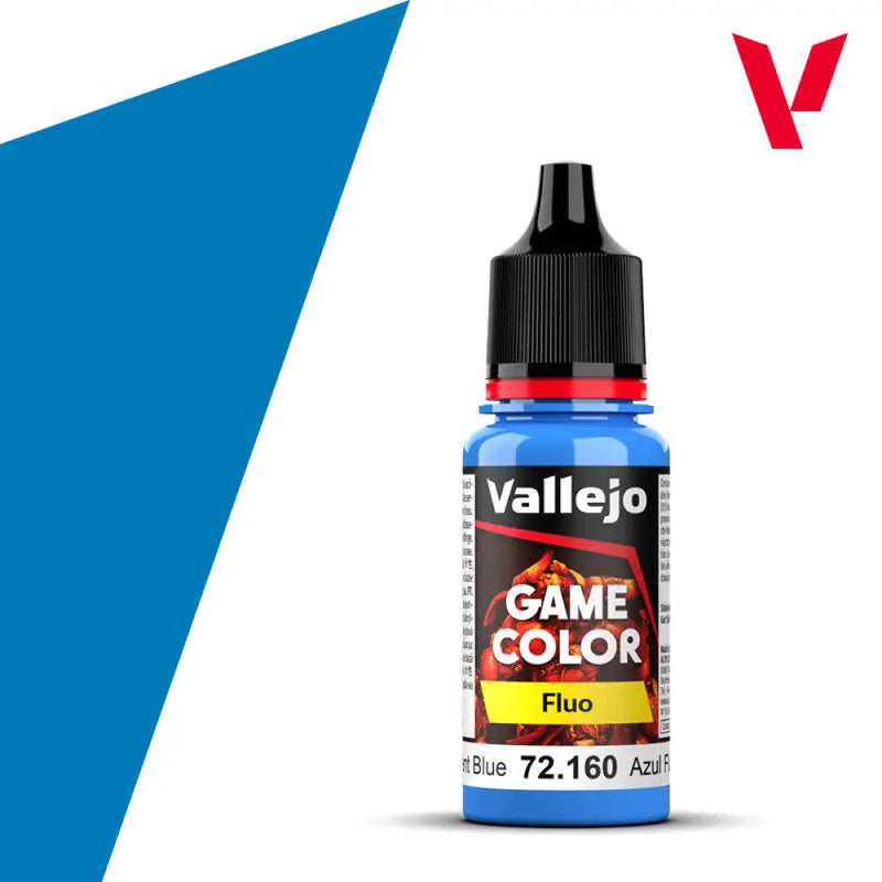 Vallejo Game Color: Fluorescent Blue (18ml) - Vallejo