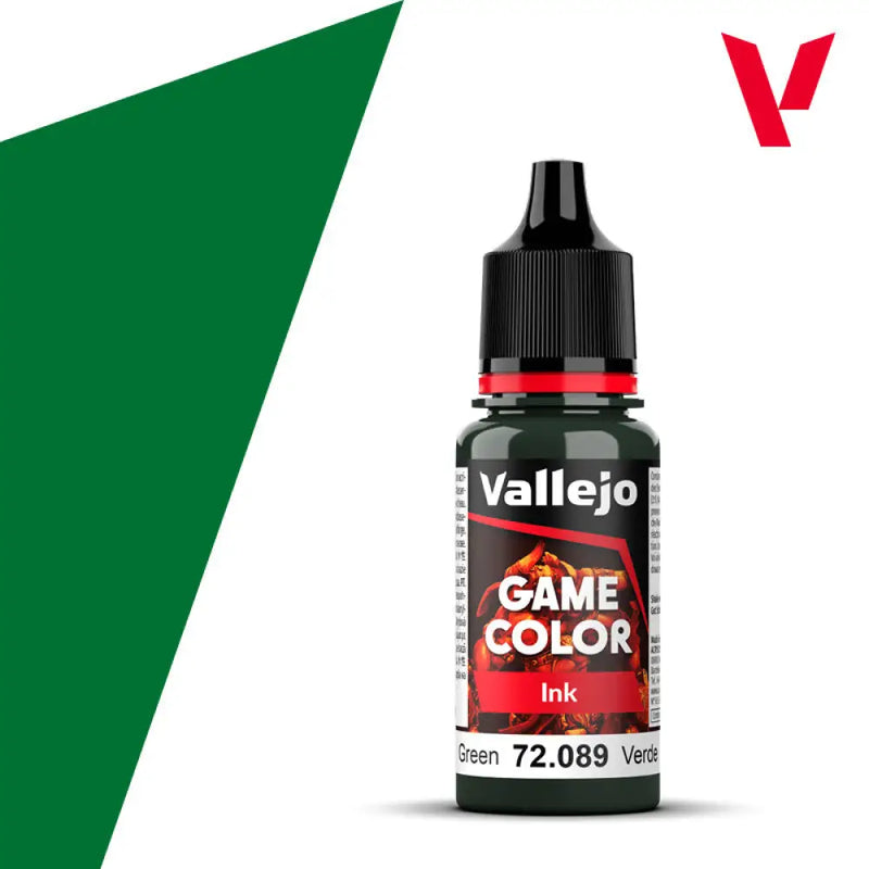 Vallejo Game Color Ink: Green (18ml) - Vallejo