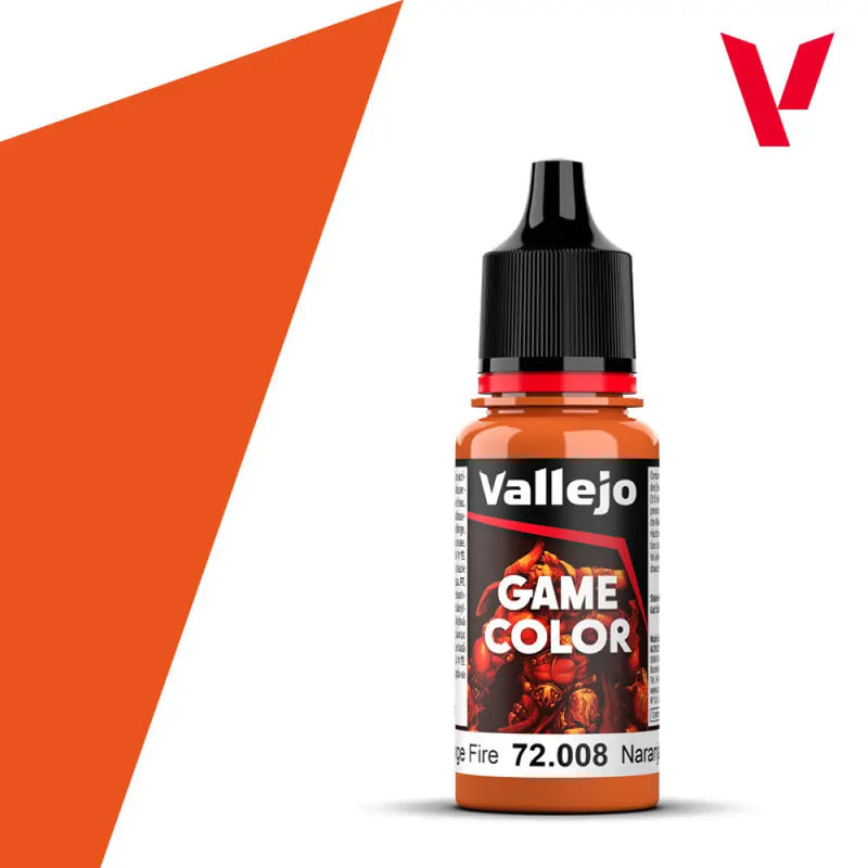 Vallejo Game Color: Orange Fire (18ml) - Vallejo