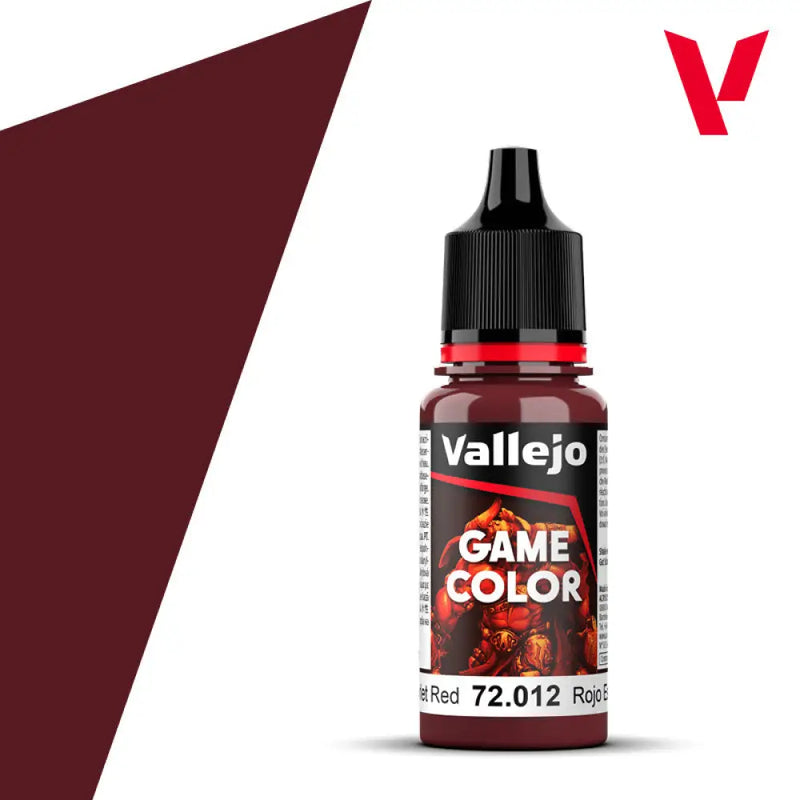 Vallejo Game Color: Scarlet Red (18ml) - Vallejo