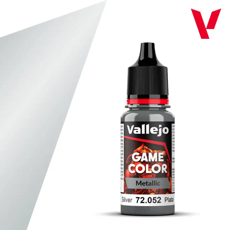 Vallejo Game Color: Silver (18ml) - Vallejo
